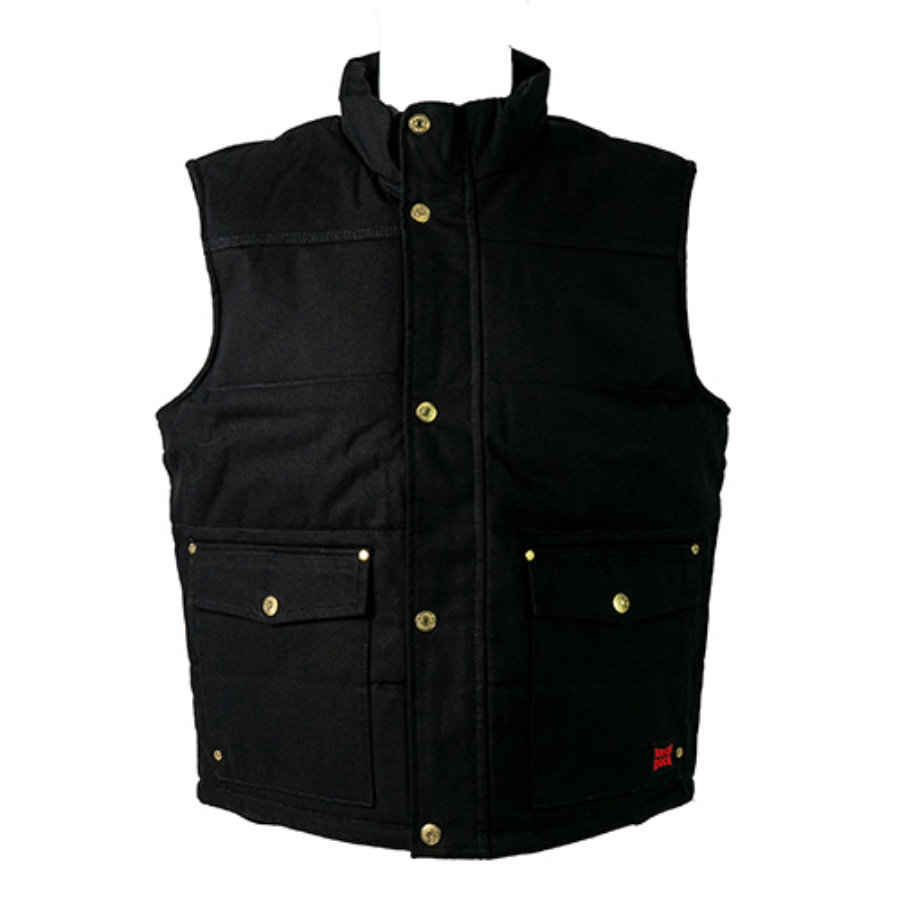 Tough Duck Woodsman Duck Vest Perspective View