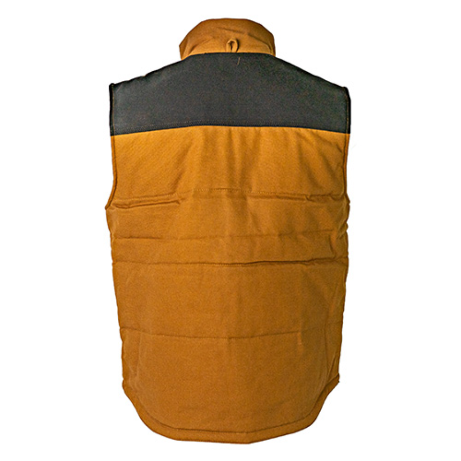 Tough Duck Woodsman Duck Vest Feature Close-up