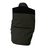 Tough Duck Woodsman Duck Vest Close Up Detail