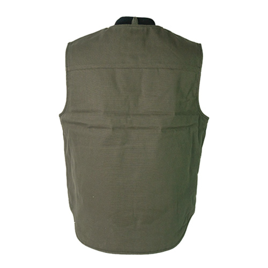 Tough Duck Premium Duck Sherpa Lined Vest Feature Close-up