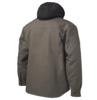 Tough Duck Sherpa Lined Duck Jac-Shirt Feature Close-up