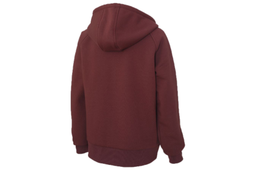 Tough Duck Women's Zip Hoodie Close Up Detail
