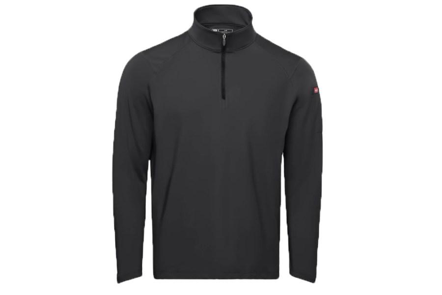 RedKap Men's Performance 1/4 Zip Cadet Collar Pullover Perspective View