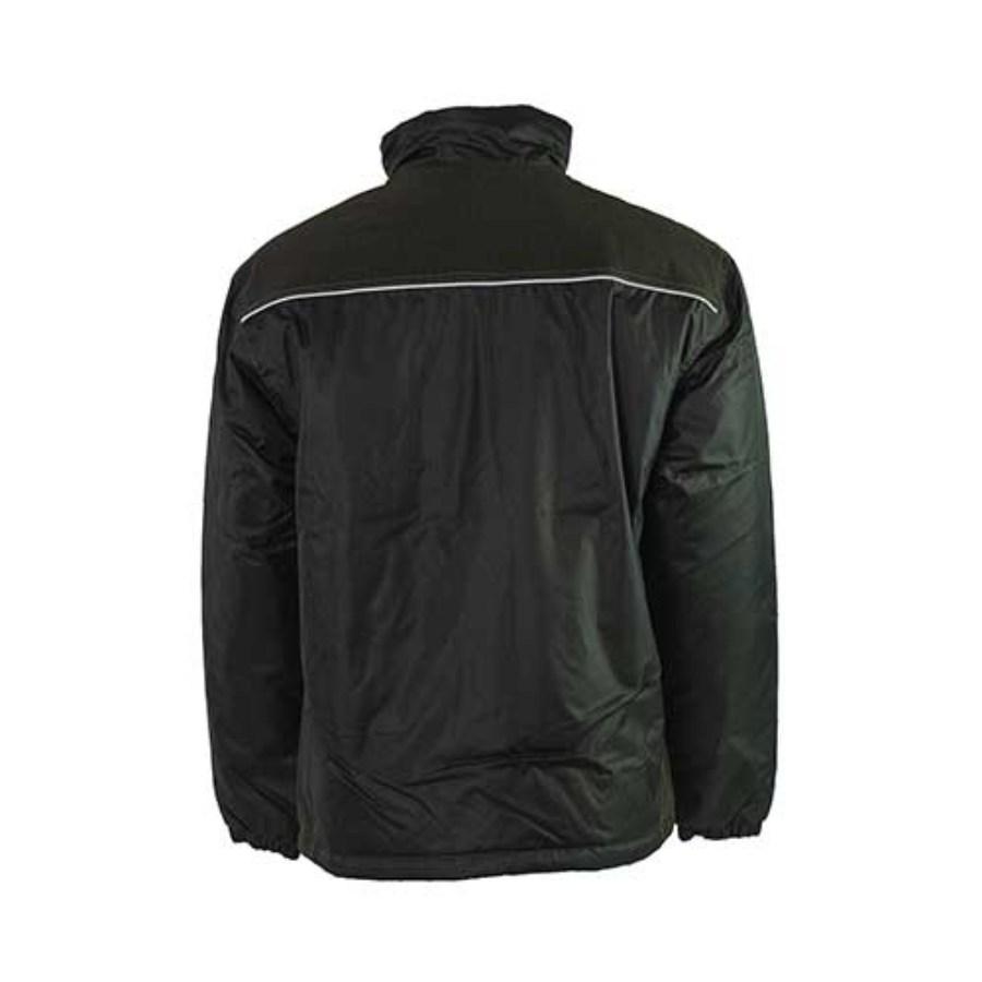 Tough Duck Insulated Poly Oxford Jacket Close Up Detail