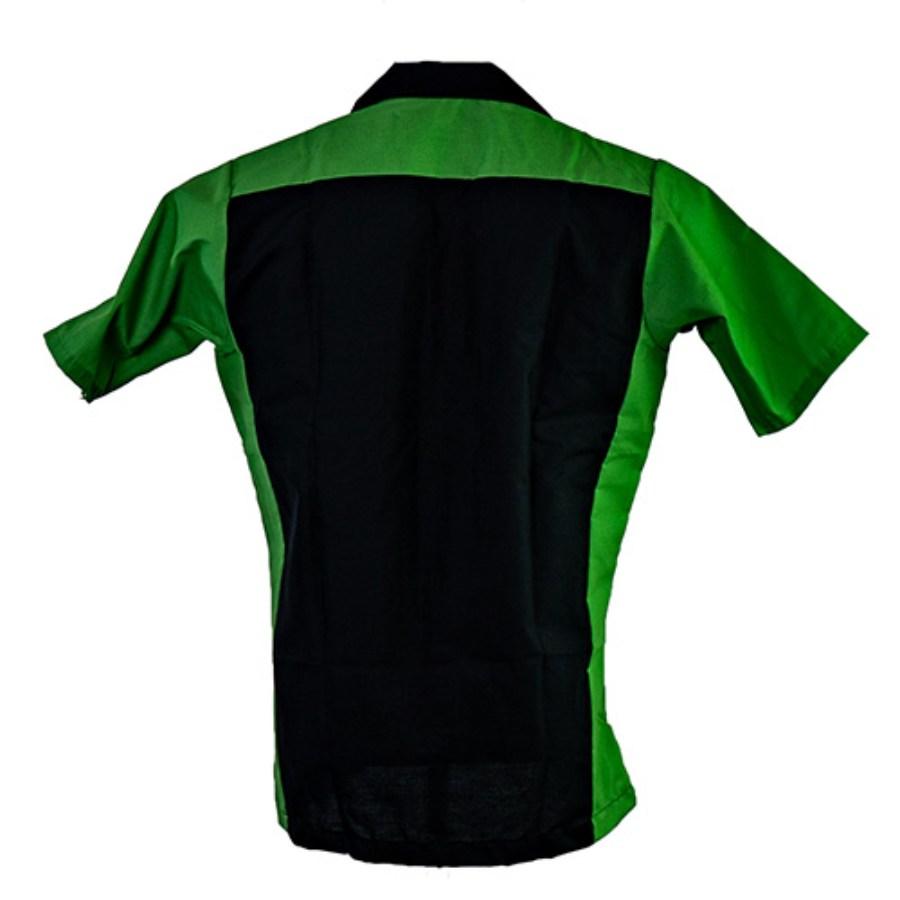 Red Kap Short Sleeve Two-Tone Crew Shirt Feature Close-up