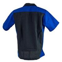 Red Kap Short Sleeve Two-Tone Crew Shirt Perspective View