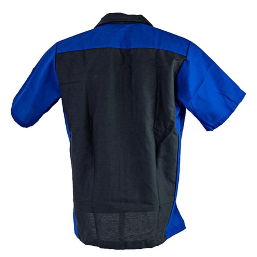 Red Kap Short Sleeve Two-Tone Crew Shirt Perspective View