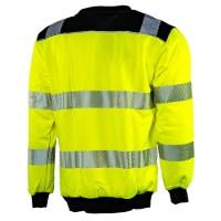 Portwest Hi-Vis Crew Neck Sweatshirt Perspective View