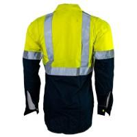 Red Kap Hi-Visibility Long Sleeve Work Shirt Alternate View