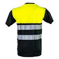 Portwest Hi-Vis Class 1 Short Sleeve T-Shirt Perspective View