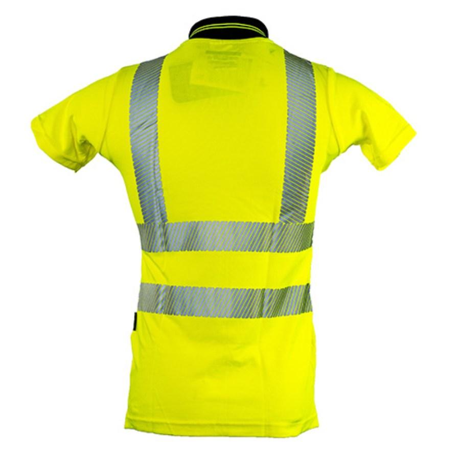 Portwest Women's Short Sleeve Polo Shirt Perspective View