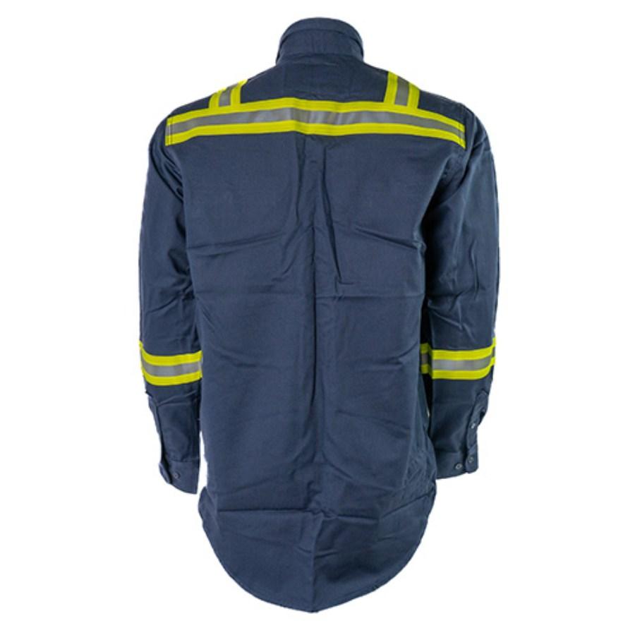 Portwest Bizflame 88/12 FR Long Sleeve Button Down Shirt Perspective View