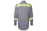 Portwest Bizflame 88/12 FR Long Sleeve Button Down Shirt Close Up Detail