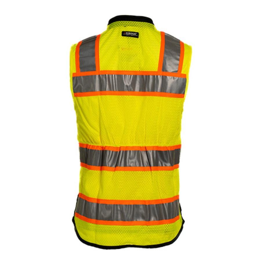 Kishigo Women's Heavy Duty Surveyors Vest Additional Angle
