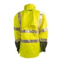 Kishigo Storm Stopper Pro Class 3 Rain Jacket Perspective View