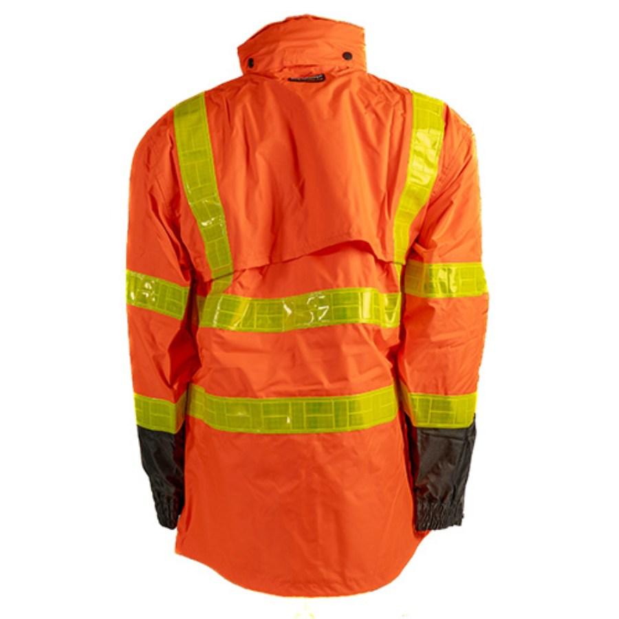 Kishigo Storm Stopper Pro Class 3 Rain Jacket Feature Close-up