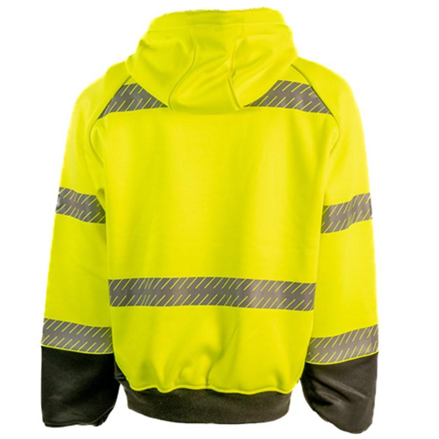 Kishigo Black Series Class 3 Pullover Hooded Sweatshirt Additional Angle