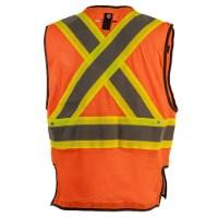 Tough Duck Safety Harness Compatible Safety Vest Alternate View