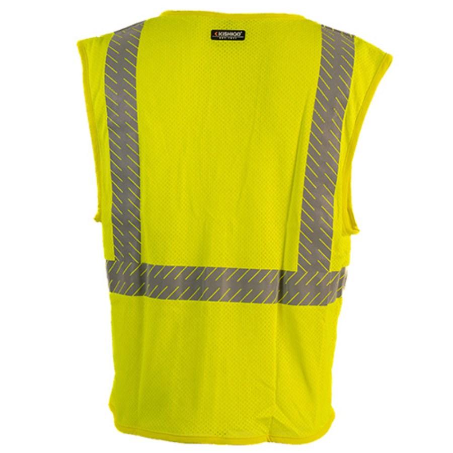 Kishigo Class 2 Flame Resistant Breathable Mesh Vest Perspective View