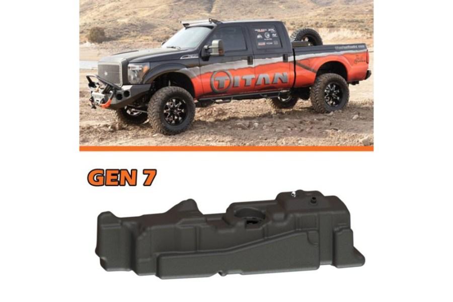 Picture of Titan Fuel Tanks Ford Crew Cab, Short Bed 2011 to 2016 60 Gallon