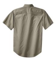 Port Authority Short Sleeve Twill Shirt Perspective View