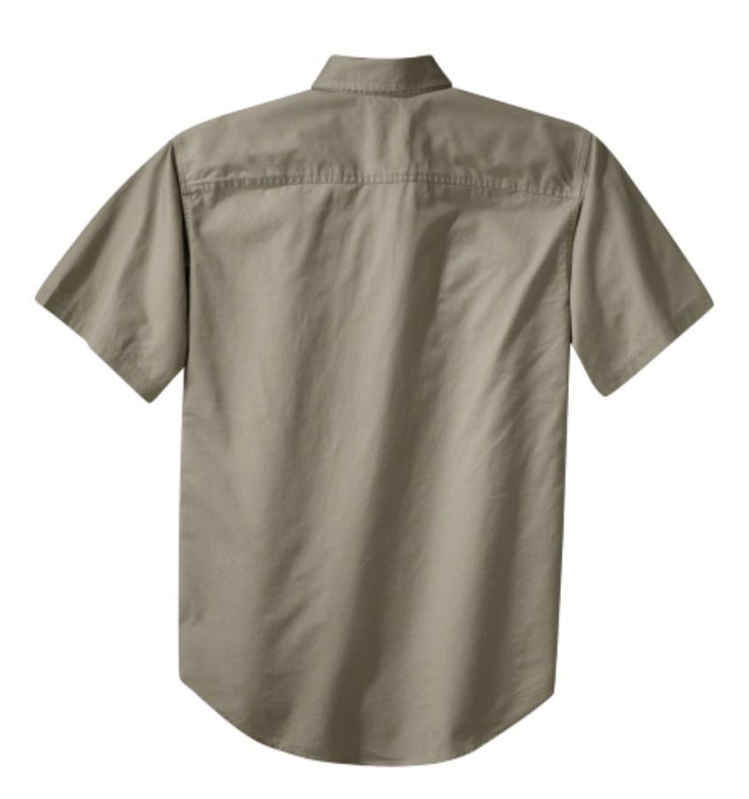 Port Authority Short Sleeve Twill Shirt Perspective View