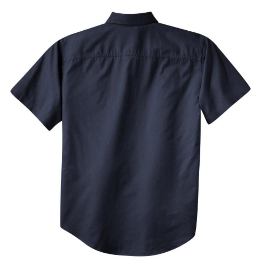 Port Authority Short Sleeve Twill Shirt Feature Close-up