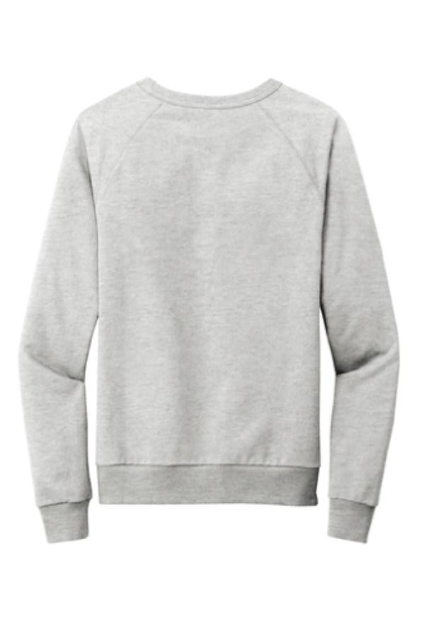 Allmade Unisex Organic French Terry Crewneck Sweatshirt Feature Close-up