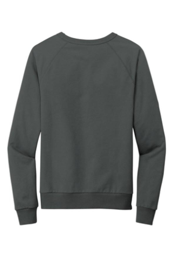 Allmade Unisex Organic French Terry Crewneck Sweatshirt Close Up Detail