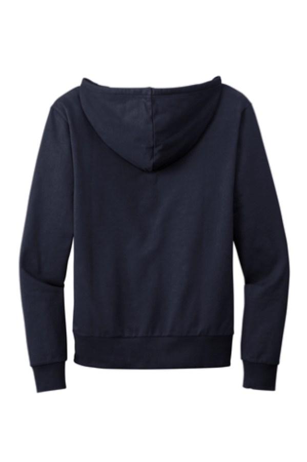 Allmade Unisex Organic French Terry Full-Zip Hoodie Perspective View