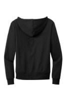 Allmade Unisex Organic French Terry Full-Zip Hoodie Feature Close-up