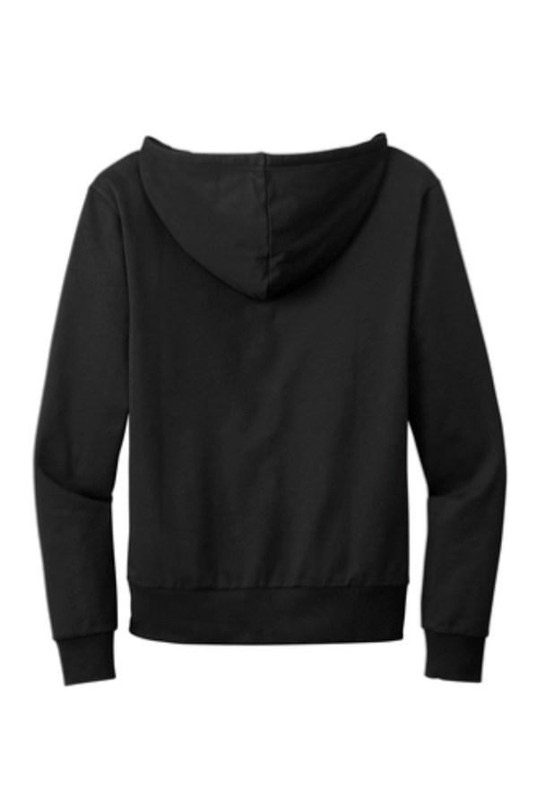 Allmade Unisex Organic French Terry Full-Zip Hoodie Feature Close-up