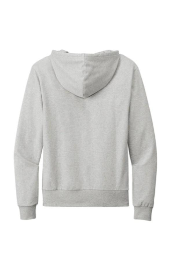 Allmade Unisex Organic French Terry Full-Zip Hoodie Close Up Detail