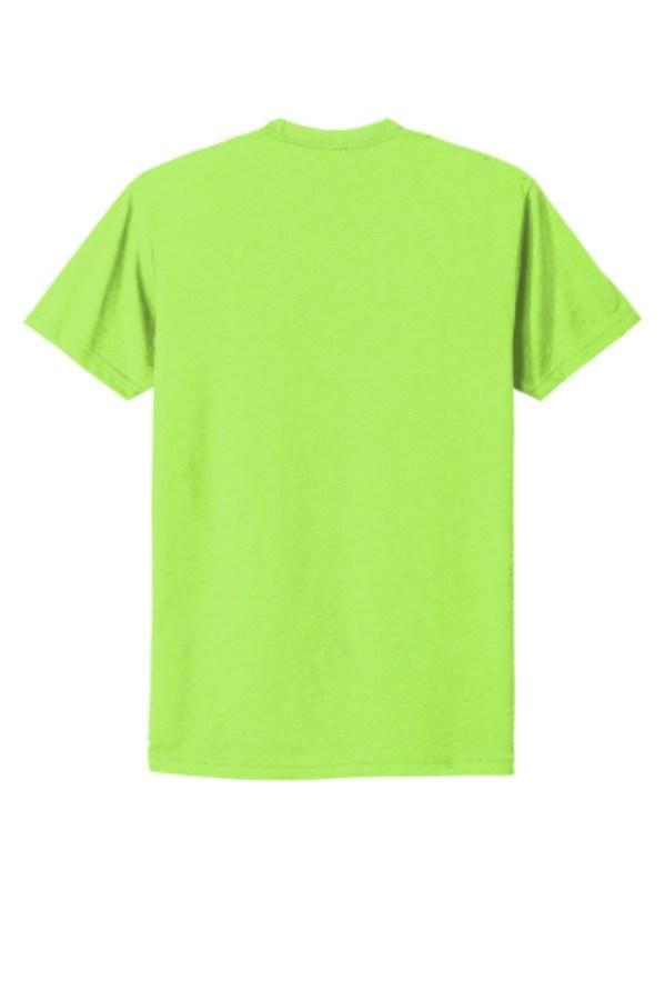Next Level Apparel Adult CVC Tee Close Up Detail
