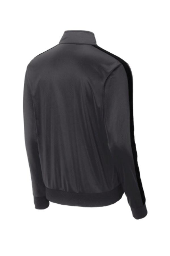 Sport-Tek Tricot Sleeve Stripe Track Jacket Additional view