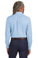 Brooks Brothers Tall Wrinkle-Free Stretch Pinpoint Shirt Feature Close-up