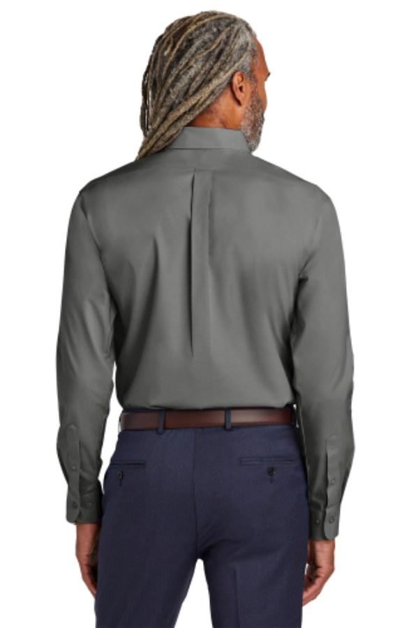 Brooks Brothers Tall Wrinkle-Free Stretch Pinpoint Shirt Additional view