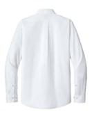 Brooks Brothers Wrinkle-Free Stretch Pinpoint Spread Collar Shirt Feature Close-up