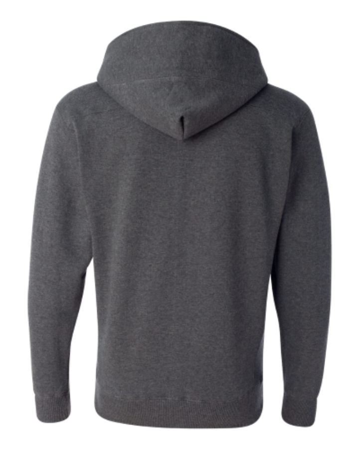 J. America Men's Sport Lace Hooded Sweatshirt Close Up Detail