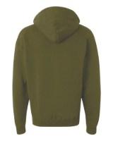 J. America Men's Sport Lace Hooded Sweatshirt Close Up Detail