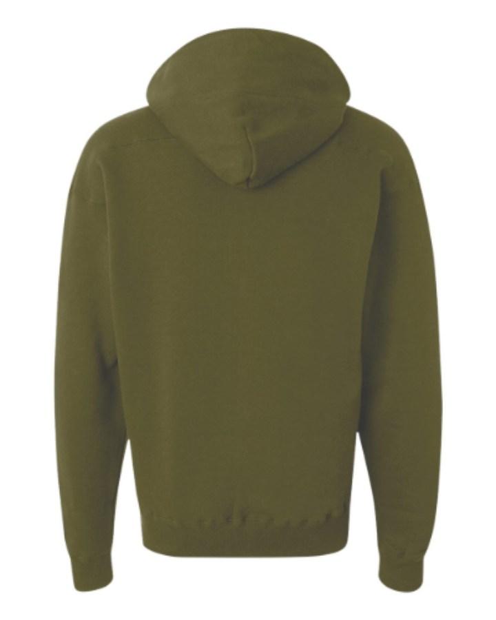 J. America Men's Sport Lace Hooded Sweatshirt Close Up Detail