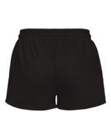 Badger Women's Athletic Fleece Shorts Close Up Detail