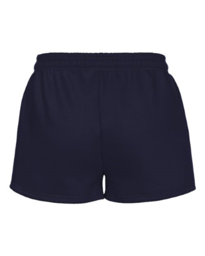Badger Women's Athletic Fleece Shorts Additional Angle