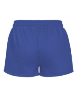 Badger Women's Athletic Fleece Shorts Feature Close-up