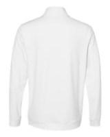 Adidas Men's Textured Quarter-Zip Pullover Feature Close-up