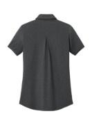 Mercer+Mettle Women's Recharge Jersey Polo Feature Close-up