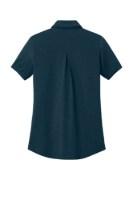 Mercer+Mettle Women's Recharge Jersey Polo Close Up Detail