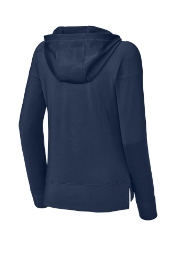 Sport-Tek Women's Sport-Wick Stretch 1/2-Zip Hoodie Additional view