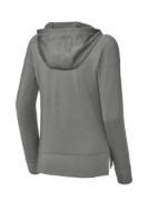 Sport-Tek Women's Sport-Wick Stretch 1/2-Zip Hoodie Additional Angle