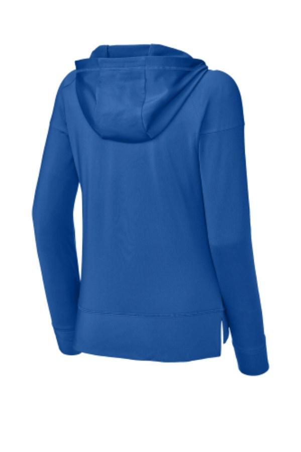 Sport-Tek Women's Sport-Wick Stretch 1/2-Zip Hoodie Alternate View